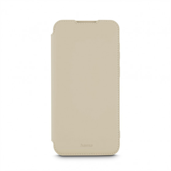 Hama Fantastic Feel, puzdro-knižka pre Samsung Galaxy A57 5G, hebký povrch, béžové