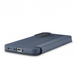 Hama Fantastic Feel, puzdro-knižka pre Samsung Galaxy A37 5G, hebký povrch, modré