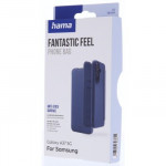 Hama Fantastic Feel, puzdro-knižka pre Samsung Galaxy A37 5G, hebký povrch, modré