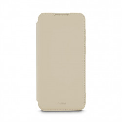 Hama Fantastic Feel, puzdro-knižka pre Samsung Galaxy A37 5G, hebký povrch, béžové