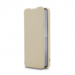 Hama Fantastic Feel, puzdro-knižka pre Samsung Galaxy A37 5G, hebký povrch, béžové