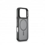 Black Rock Hybrid Case, kryt pre Apple iPhone 17 Pro, magnetický, matný, polopriehľadný čierny
