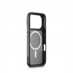 Black Rock Hybrid Case, kryt pre Apple iPhone 17 Pro, magnetický, matný, polopriehľadný čierny