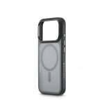 Black Rock Hybrid Case, kryt pre Apple iPhone 17 Pro, magnetický, matný, polopriehľadný čierny