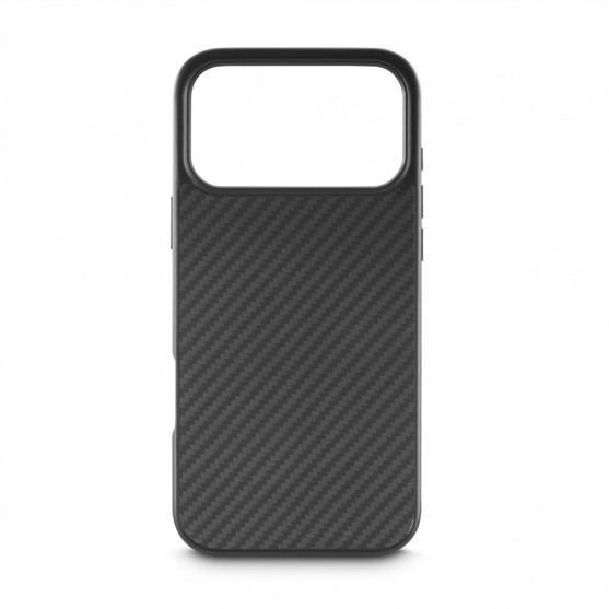 Black Rock Robust Carbon, kryt pre Apple iPhone 17 Pro, magnetický, karbónový vzhľad, čierny
