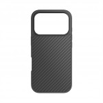 Black Rock Robust Carbon, kryt pre Apple iPhone 17 Pro, magnetický, karbónový vzhľad, čierny