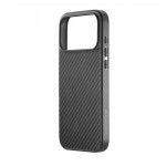 Black Rock Robust Carbon, kryt pre Apple iPhone 17 Pro, magnetický, karbónový vzhľad, čierny