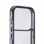 Black Rock 360° Glass, kryt pre Apple iPhone 17 Pro, sklenený, predný+ zadný diel, priehľadný/čierny Black Rock 360° Glass, kryt pre Apple iPhone 17 Pro, sklenený, predný+ zadný diel, priehľadný/čierny