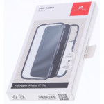 Black Rock 360° Glass, kryt pre Apple iPhone 17 Pro, sklenený, predný+ zadný diel, priehľadný/čierny Black Rock 360° Glass, kryt pre Apple iPhone 17 Pro, sklenený, predný+ zadný diel, priehľadný/čierny
