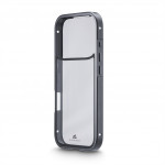 Black Rock 360° Glass, kryt pre Apple iPhone 17 Pro, sklenený, predný+ zadný diel, priehľadný/čierny Black Rock 360° Glass, kryt pre Apple iPhone 17 Pro, sklenený, predný+ zadný diel, priehľadný/čierny