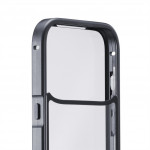 Black Rock 360° Glass, kryt pre Apple iPhone 17 Pro, sklenený, predný+ zadný diel, priehľadný/čierny Black Rock 360° Glass, kryt pre Apple iPhone 17 Pro, sklenený, predný+ zadný diel, priehľadný/čierny