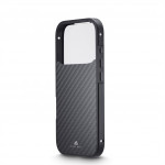 Black Rock 360° Glass, kryt pre Apple iPhone 17 Pro, sklenený, predný + zadný diel, karbónová úprava Black Rock 360° Glass, kryt pre Apple iPhone 17 Pro, sklenený, predný + zadný diel, karbónová úprava