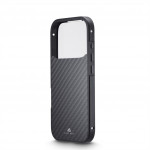 Black Rock 360° Glass, kryt pre Apple iPhone 17 Pro, sklenený, predný + zadný diel, karbónová úprava Black Rock 360° Glass, kryt pre Apple iPhone 17 Pro, sklenený, predný + zadný diel, karbónová úprava