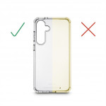 Hama Extreme Protect, kryt pre Samsung Galaxy S25 FE, materiál D3O®, nezažltne, priehľadný Hama Extreme Protect, kryt pre Samsung Galaxy S25 FE, materiál D3O®, nezažltne, priehľadný
