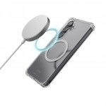 Hama Extreme Protect, kryt pre Samsung Galaxy S25 FE, magnetický, D3O®, nezažltne, priehľadný