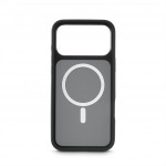 Black Rock Hybrid Case, kryt pre Apple iPhone 17 Pro Max, magnetický, matný, polopriehľadný čierny