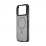 Black Rock Hybrid Case, kryt pre Apple iPhone 17 Pro Max, magnetický, matný, polopriehľadný čierny