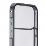 Black Rock 360° Glass, kryt pre Apple iPhone 17 Pro Max, sklenený, predný+zadný diel, priehľ./čierny Black Rock 360° Glass, kryt pre Apple iPhone 17 Pro Max, sklenený, predný+zadný diel, priehľ./čierny