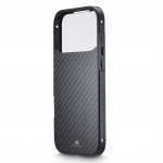 Black Rock 360° Glass, kryt pre Apple iPhone 17 Pro Max, sklenený, predný+zadný diel, karbón. úprava Black Rock 360° Glass, kryt pre Apple iPhone 17 Pro Max, sklenený, predný+zadný diel, karbón. úprava