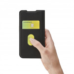 Hama Eco Premium, kryt pre Samsung Galaxy S25 Edge, umelá koža, 20% recyklovaných materiálov, čierny Hama Eco Premium, kryt pre Samsung Galaxy S25 Edge, umelá koža, 20% recyklovaných materiálov, čierny