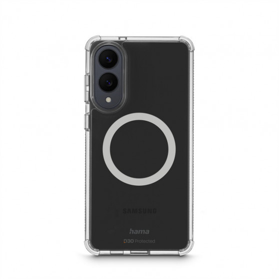 Hama Extreme Protect, kryt pre Samsung Galaxy S25 Edge, magnetický, D3O®, nezažltne, priehľadný