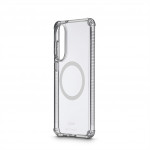 Hama Extreme Protect, kryt pre Samsung Galaxy S25 Edge, magnetický, D3O®, nezažltne, priehľadný