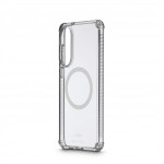 Hama Extreme Protect, kryt pre Samsung Galaxy S25 Edge, magnetický, D3O®, nezažltne, priehľadný
