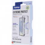 Hama Extreme Protect, kryt pre Samsung Galaxy S25, magnetický, D3O®, nezažltne, priehľadný