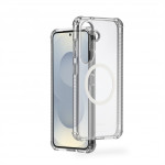 Hama Extreme Protect, kryt pre Samsung Galaxy S25, magnetický, D3O®, nezažltne, priehľadný