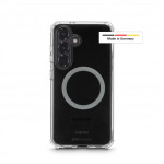 Hama Extreme Protect, kryt pre Samsung Galaxy S25+, magnetický, D3O®, nezažltne, priehľadný