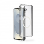Hama Extreme Protect, kryt pre Samsung Galaxy S25+, magnetický, D3O®, nezažltne, priehľadný