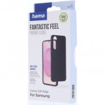 Hama Fantastic Feel, kryt pre Samsung Galaxy S25 Edge, hebký povrch, čierny