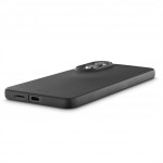 Hama Fantastic Feel, kryt pre Samsung Galaxy S25 Edge, hebký povrch, čierny