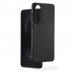 Hama Fantastic Feel, kryt pre Samsung Galaxy S25 Edge, hebký povrch, čierny