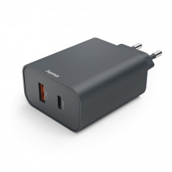 Hama rýchla USB nabíjačka USB-C + USB-A, PD/QC, 45 W, Ecosential