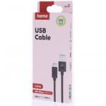 USB-Cable,USB-A-USB-C,1.2m,bk USB-Cable,USB-A-USB-C,1.2m,bk