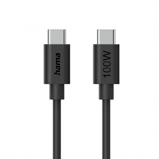 Hama USB-C 2.0 kábel, 1,5 m, 100 W, Ecosential Hama USB-C 2.0 kábel, 1,5 m, 100 W, Ecosential