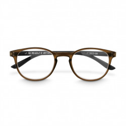 Hama pomôcka na čítanie, recyklovaný plast, transparentná hnedá/čierna matná +2,5 dpt