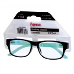 Hama Filtral okuliare na čítanie, plastové, čierne/tyrkysové, +1,5 dpt