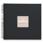 Hama album klasický špirálový FINE ART 36x32 cm, 50 strán, nová čierna, čierne listy Hama album klasický špirálový FINE ART 36x32 cm, 50 strán, nová čierna, čierne listy