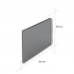 Hama album klasický špirálový FINE ART 36x32 cm, 50 strán, kamenná šedá, čierne listy Hama album klasický špirálový FINE ART 36x32 cm, 50 strán, kamenná šedá, čierne listy