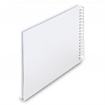 Hama album klasický špirálový FINE ART 28x24 cm, 50 strán, biela, biele listy