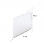 Hama album klasický špirálový FINE ART 36x32 cm, 50 strán, biela, biele listy Hama album klasický špirálový FINE ART 36x32 cm, 50 strán, biela, biele listy