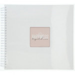 Hama album klasický špirálový FINE ART 36x32 cm, 50 strán, biela, biele listy Hama album klasický špirálový FINE ART 36x32 cm, 50 strán, biela, biele listy