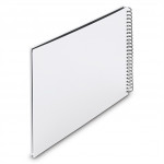 Hama album klasický špirálový FINE ART 36x32 cm, 50 strán, biela, čierne listy Hama album klasický špirálový FINE ART 36x32 cm, 50 strán, biela, čierne listy