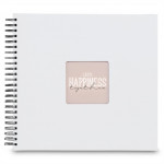 Hama album klasický špirálový FINE ART 36x32 cm, 50 strán, biela, čierne listy Hama album klasický špirálový FINE ART 36x32 cm, 50 strán, biela, čierne listy