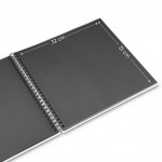 Hama album klasický špirálový FINE ART 36x32 cm, 50 strán, biela, čierne listy Hama album klasický špirálový FINE ART 36x32 cm, 50 strán, biela, čierne listy