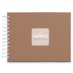 Hama album klasický špirálový FINE ART 24x17 cm, 50 strán, mousse, biele listy