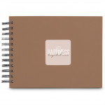 Hama album klasický špirálový FINE ART 24x17 cm, 50 strán, mousse, čierne listy