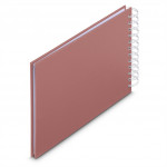 Hama album klasický špirálový FINE ART 24x17 cm, 50 strán, terra, biele listy